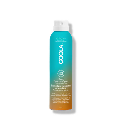 Coola Spray Solaire Bio SPF 30 Classic Body - Noix de Coco Tropicale