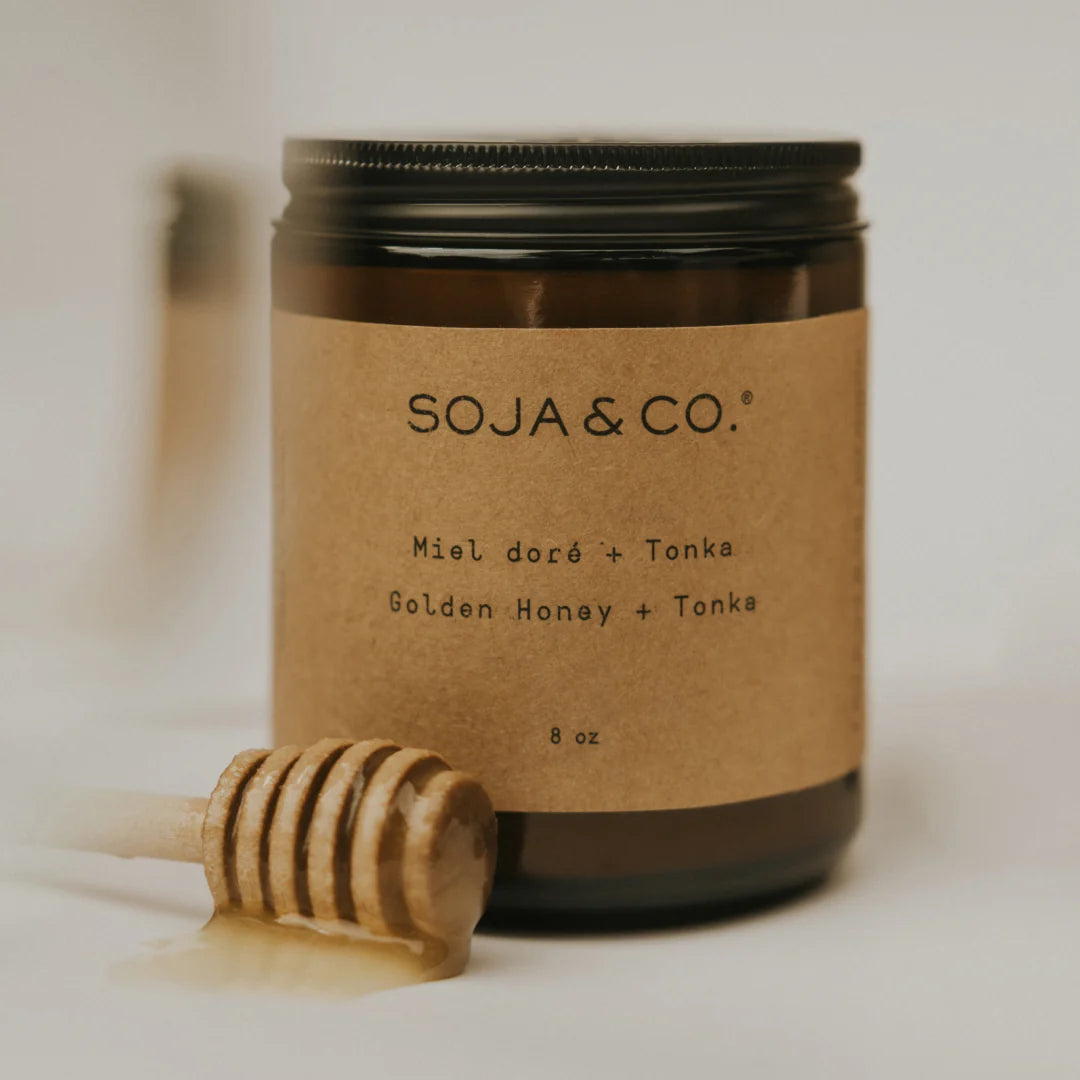 SOJA&CO Bougie | Miel Doré + Tonka