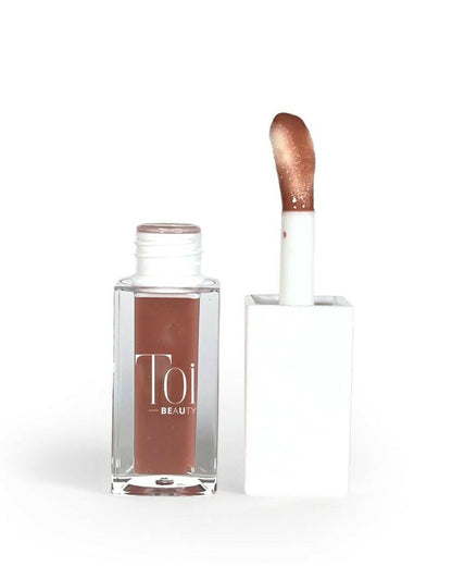 TOI BEAUTY Huile à Lèvres Hydratante Haute Brillance.