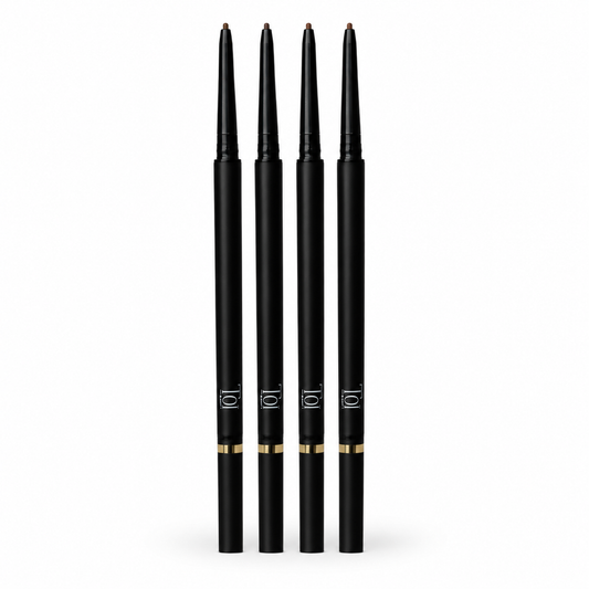 Crayons à sourcils ultra-fins TOI BEAUTY, aperçu des quatre teintes